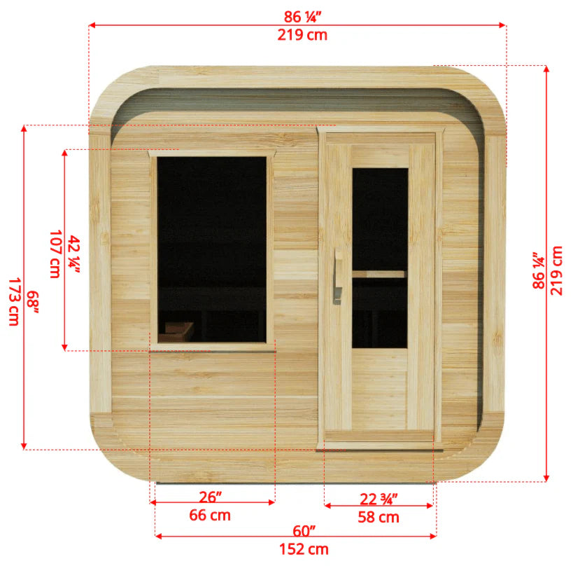 Luna Cube Sauna