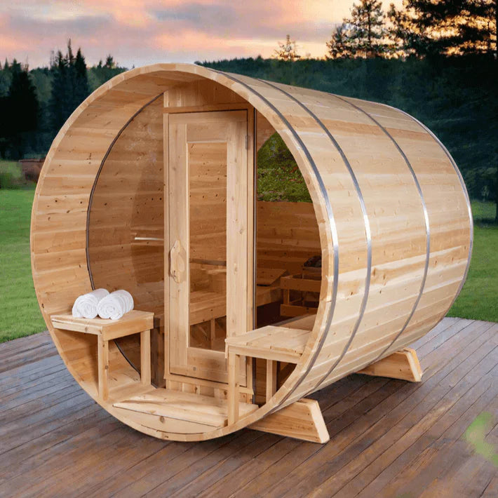The Serenity Barrel Sauna - 6 Person