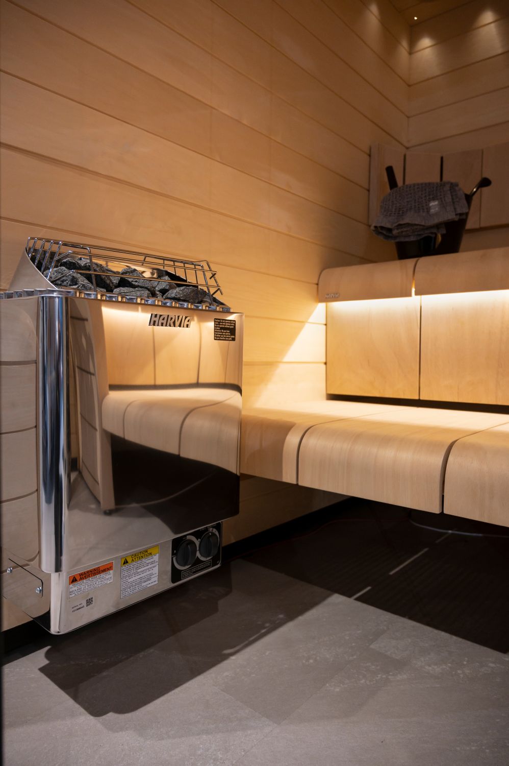 Harvia KIP 8KW Sauna Heater with Rocks