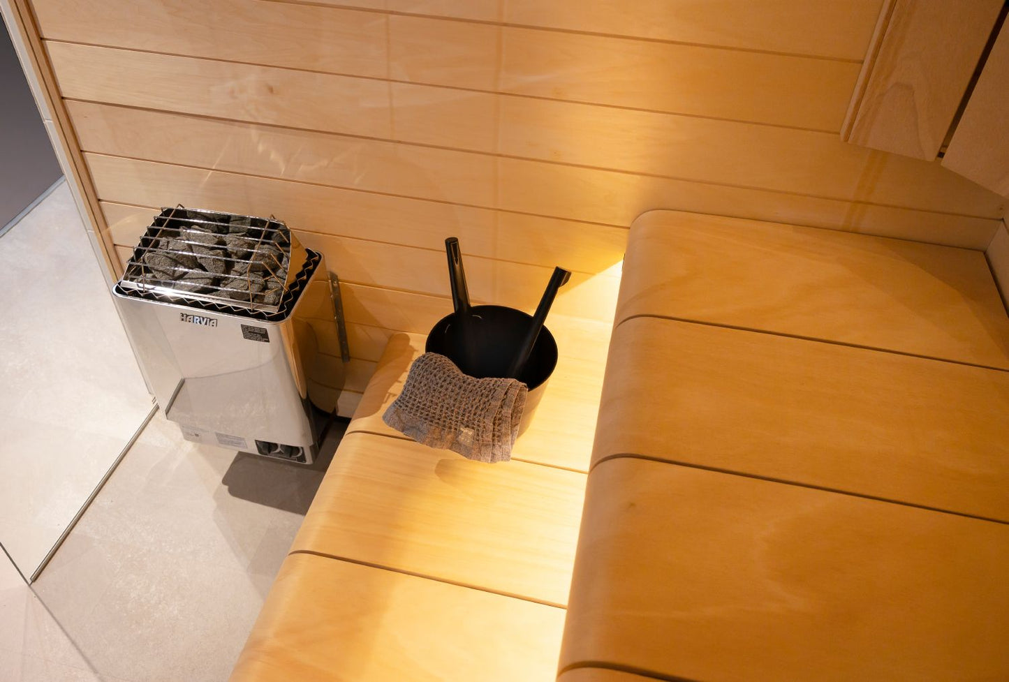Harvia KIP 8KW Sauna Heater with Rocks