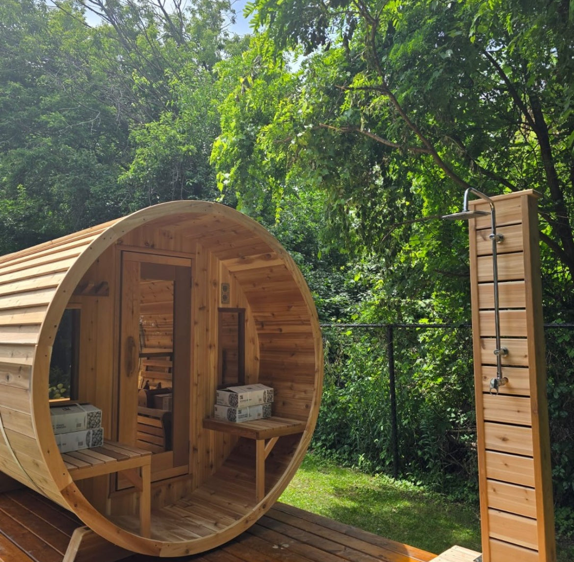 The Serenity Barrel Sauna - 6 Person