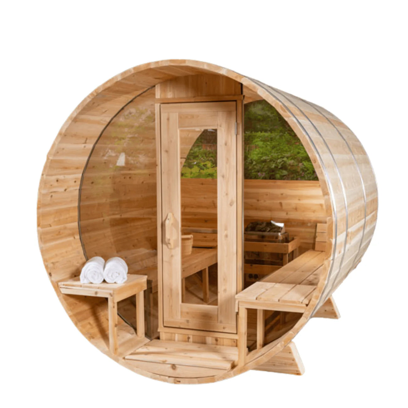 The Serenity Barrel Sauna - 6 Person