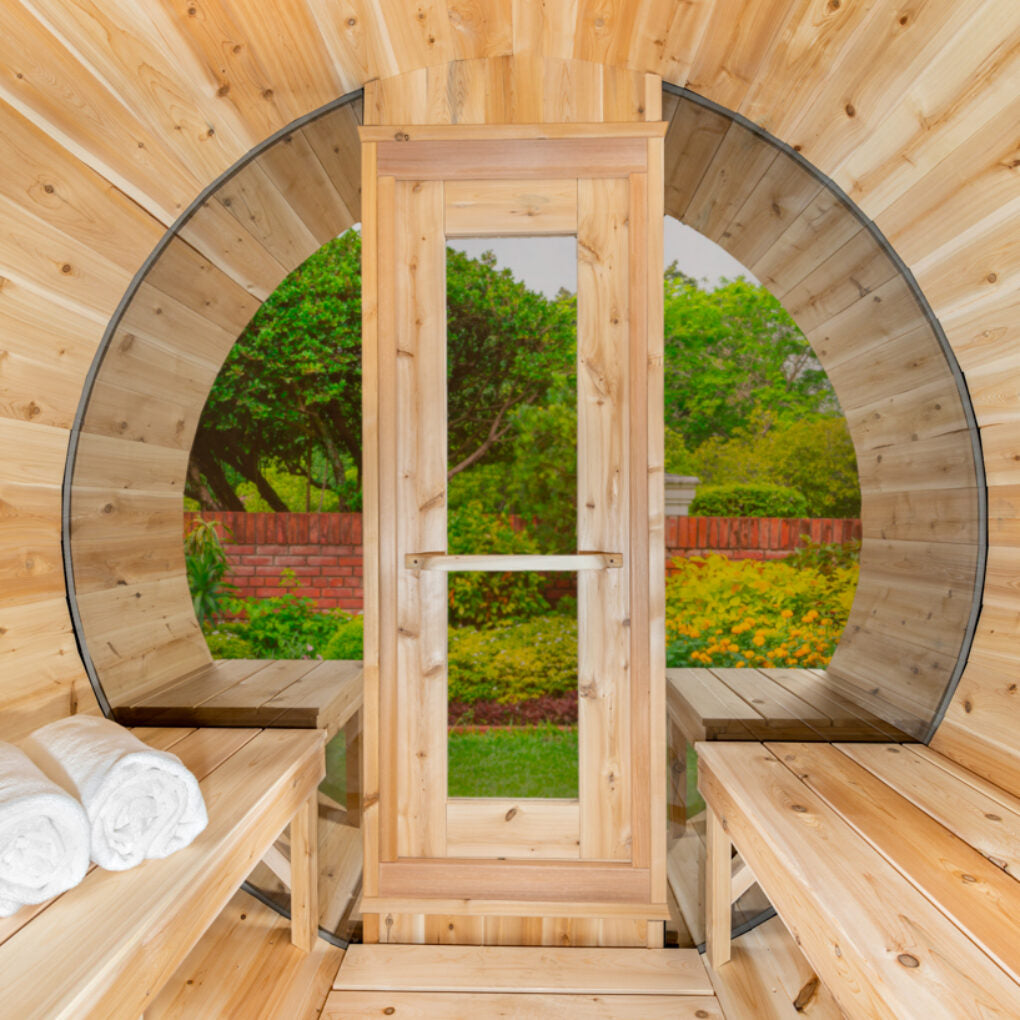 The Serenity Barrel Sauna - 6 Person