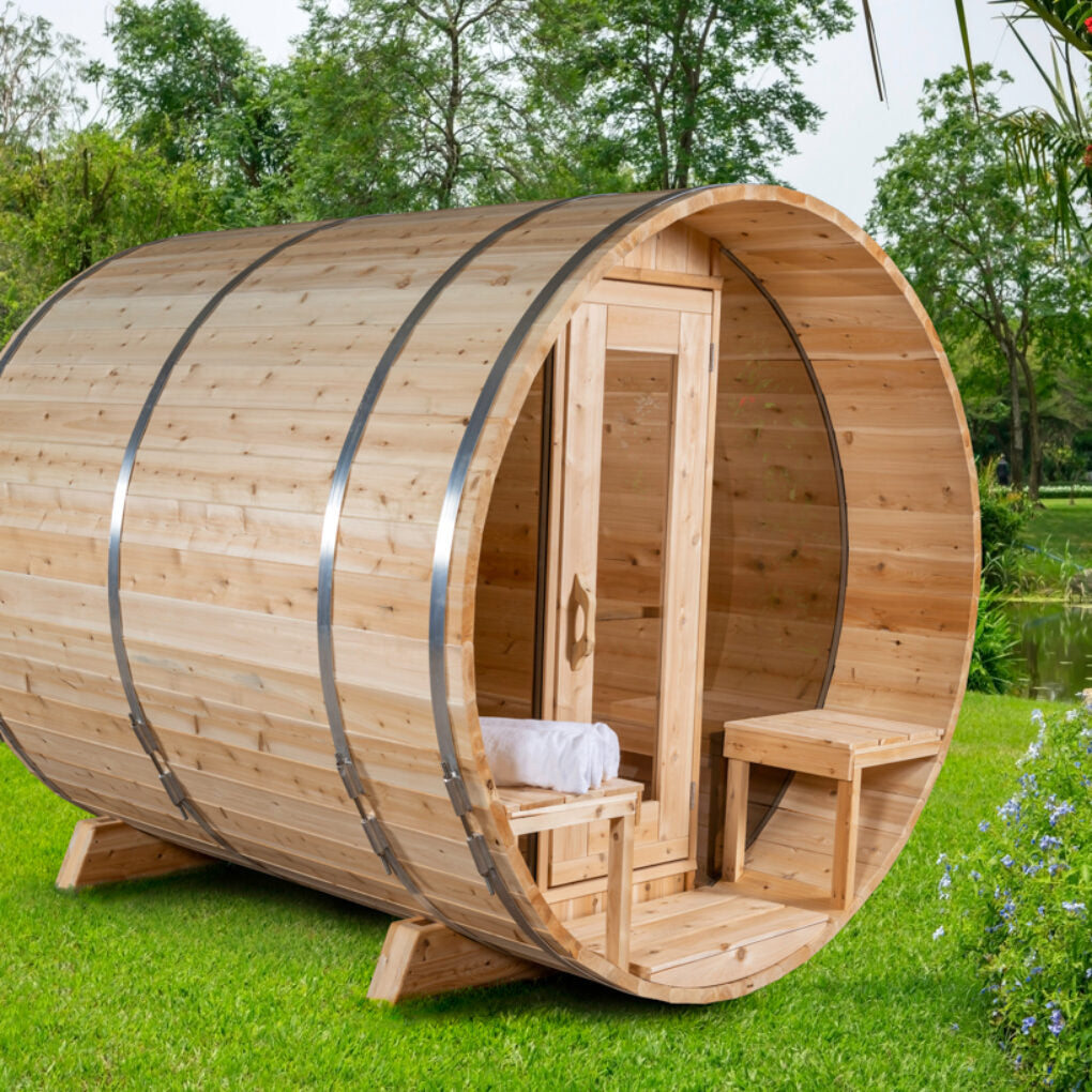 The Serenity Barrel Sauna - 6 Person