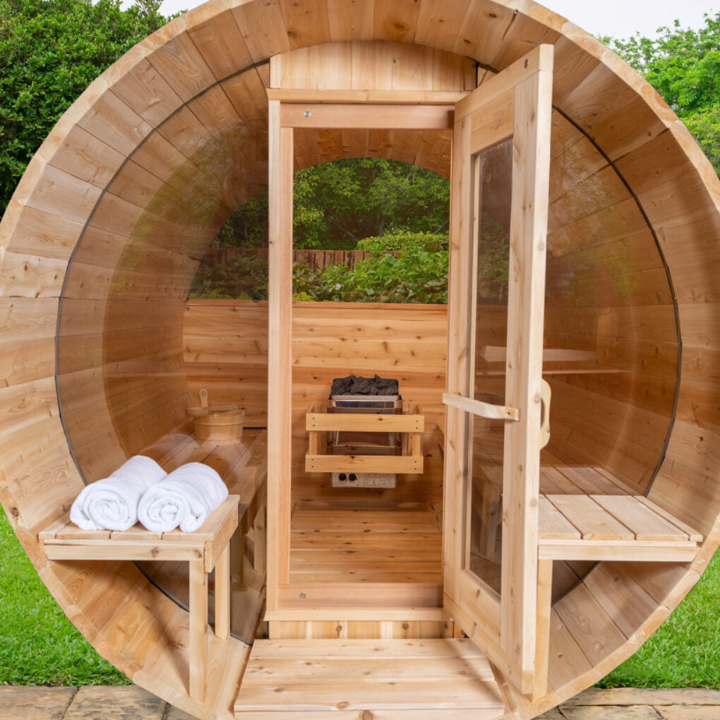 The Serenity Barrel Sauna - 6 Person
