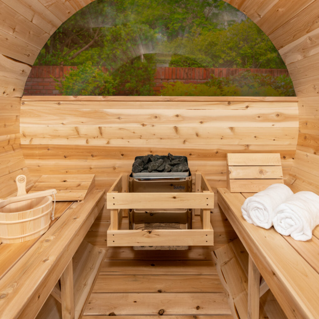 The Serenity Barrel Sauna - 6 Person