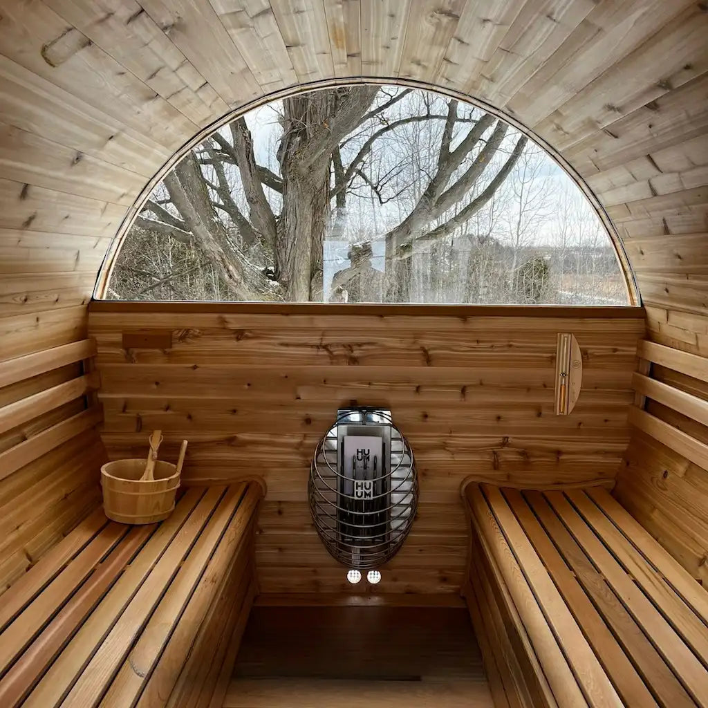 The Serenity Barrel Sauna - 6 Person