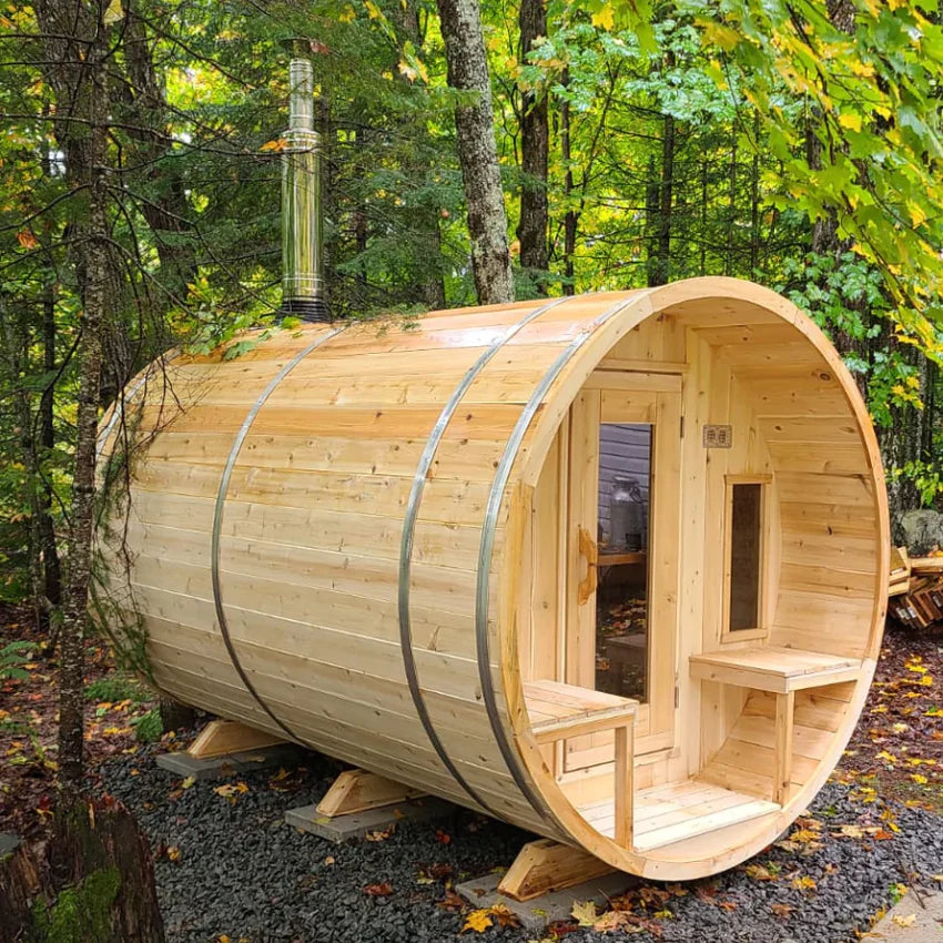 Tranquility Barrel Sauna
