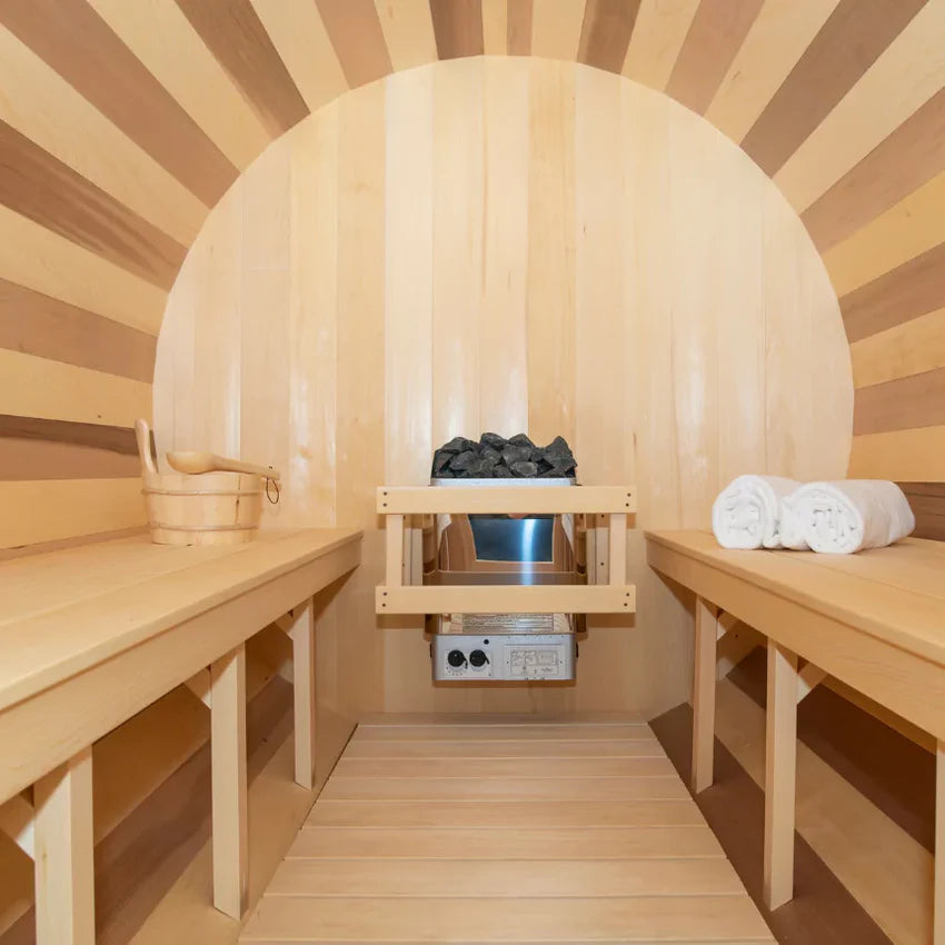 Tranquility Barrel Sauna