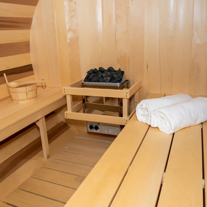 Tranquility Barrel Sauna