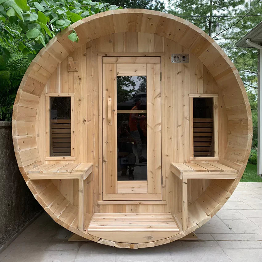 Tranquility Barrel Sauna