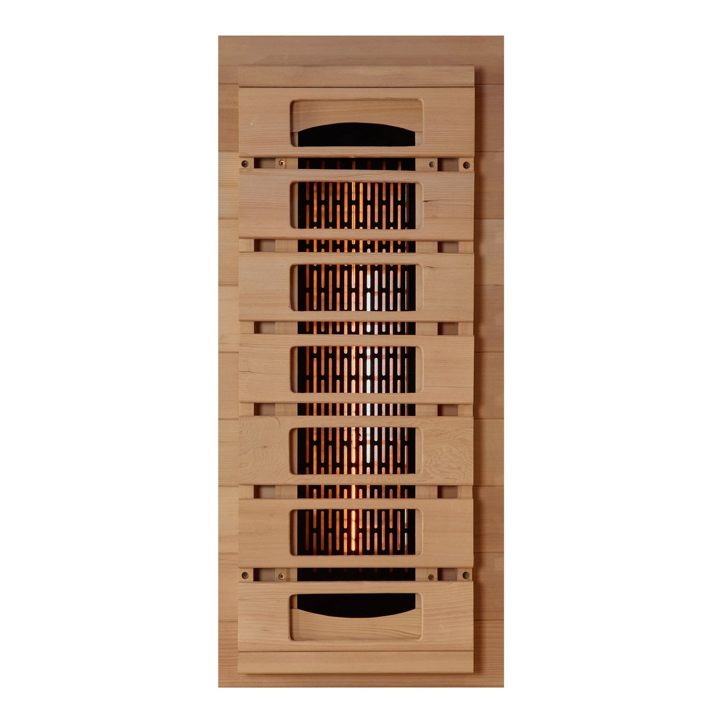 Full Spectrum PureTech™ 2-Person Near Zero EMF FAR Infrared Sauna with Red Light Therapy & Himalayan Salt Bar