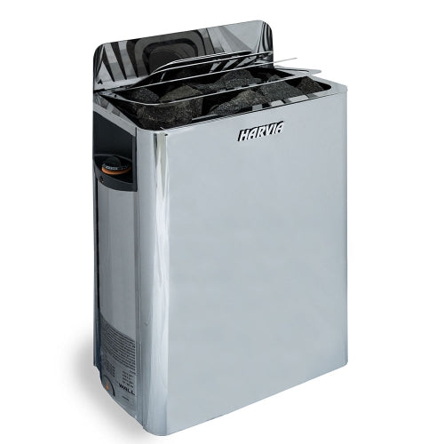 Harvia The Wall SWS60 with Rocks (Stainless Steel)