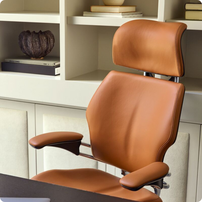 Humanscale Freedom Chair – Saddle Leather