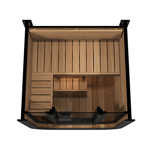 Saunalife 2-Person Luxury Cube Sauna