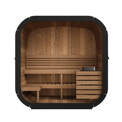 Saunalife 4-Person Luxury Cube Sauna