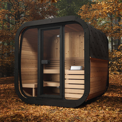 Saunalife 4-Person Luxury Cube Sauna
