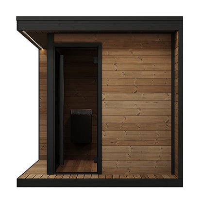 Saunalife 6-Person Outdoor Luxury Sauna – Garden Series GL6 Model