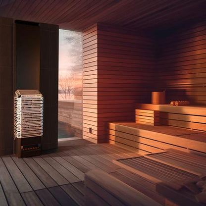 Saunum Air 10, 9.6kW Sauna Heater Package