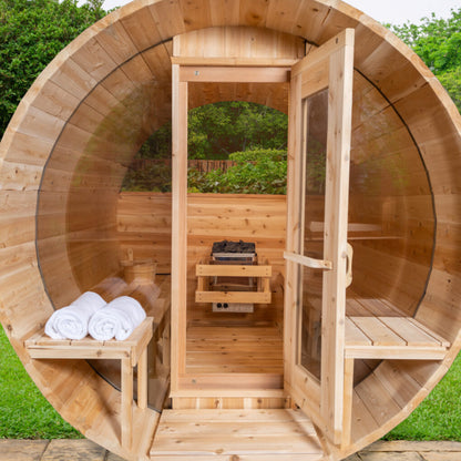 The Serenity Barrel Sauna - 6 Person