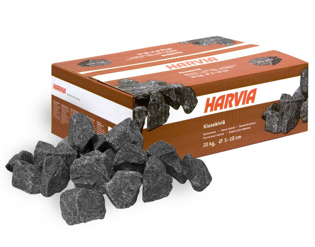 Harvia The Wall SW60 with Rocks (Black Steel)