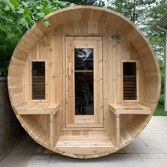Tranquility Barrel Sauna