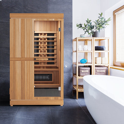Finnmark - FD-4: 2 Person Infrared & Steam Sauna – Trinity Full Spectrum